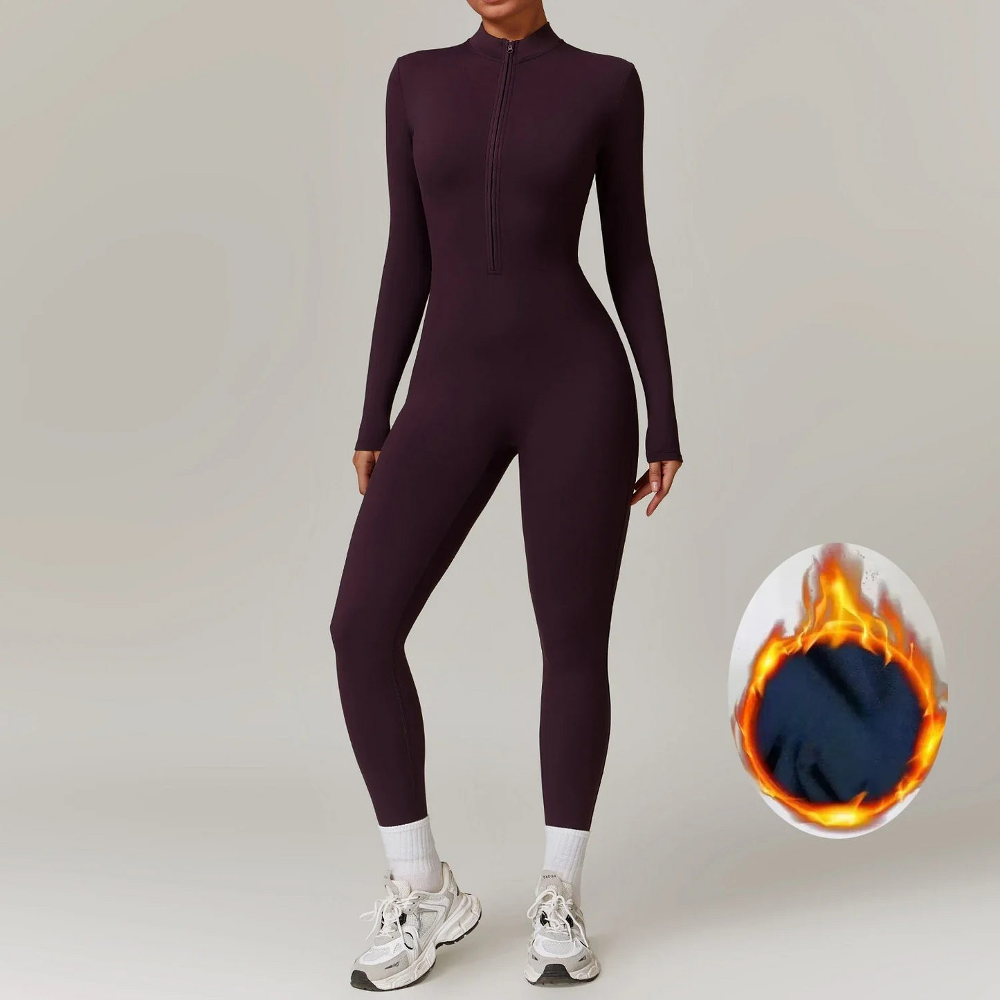 Ava™ | Thermal Jumpsuit – Warm, Flexible & Functional