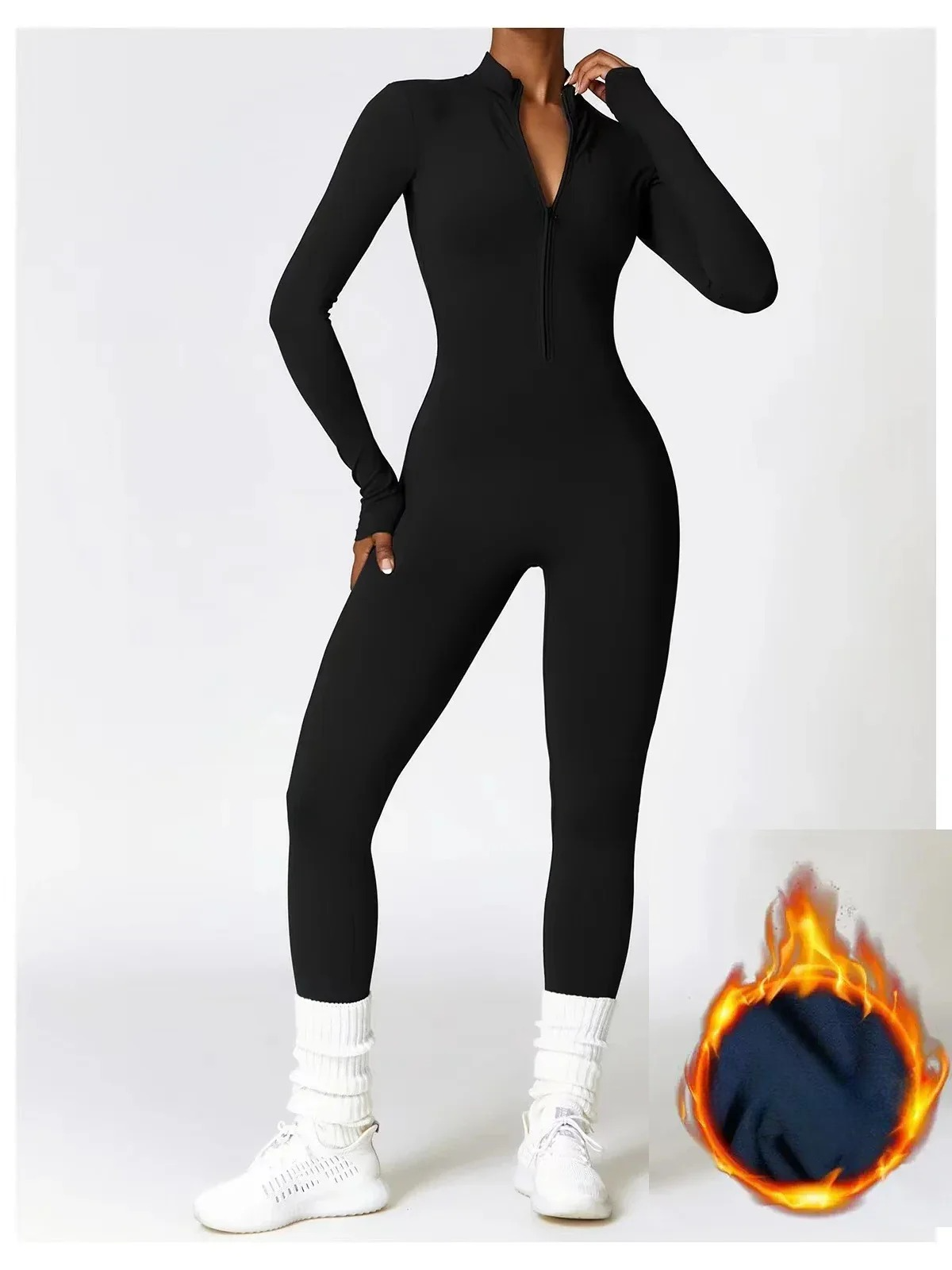 Ava™ | Thermal Jumpsuit – Warm, Flexible & Functional